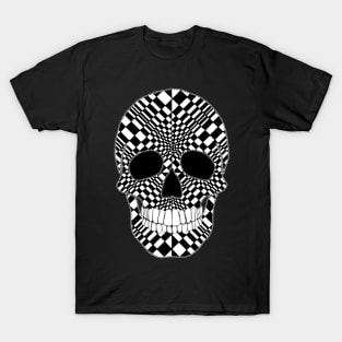 Two Tone Skull T-Shirt